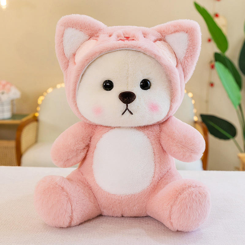 Pink Hoodie Teddy Bear