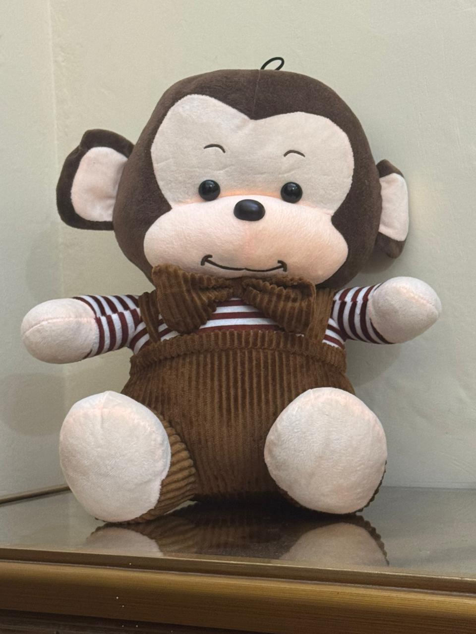 1.5 Feet Kawaii Monkey Stuffed Toy – Soft Plush Cute Monkey Doll for Kids