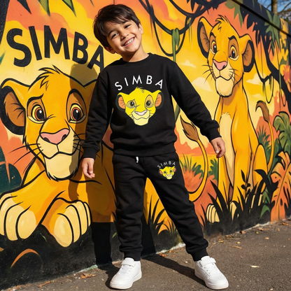 Simba Black Tracksuit for Kids