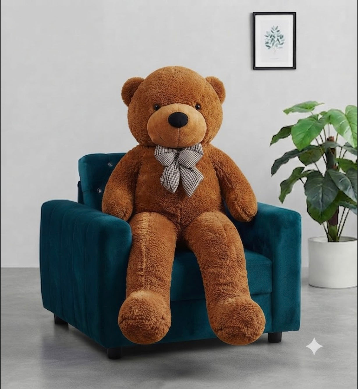 6 Ft Imported Teddy Bear | Soft Plush Stuffed Animal Toy