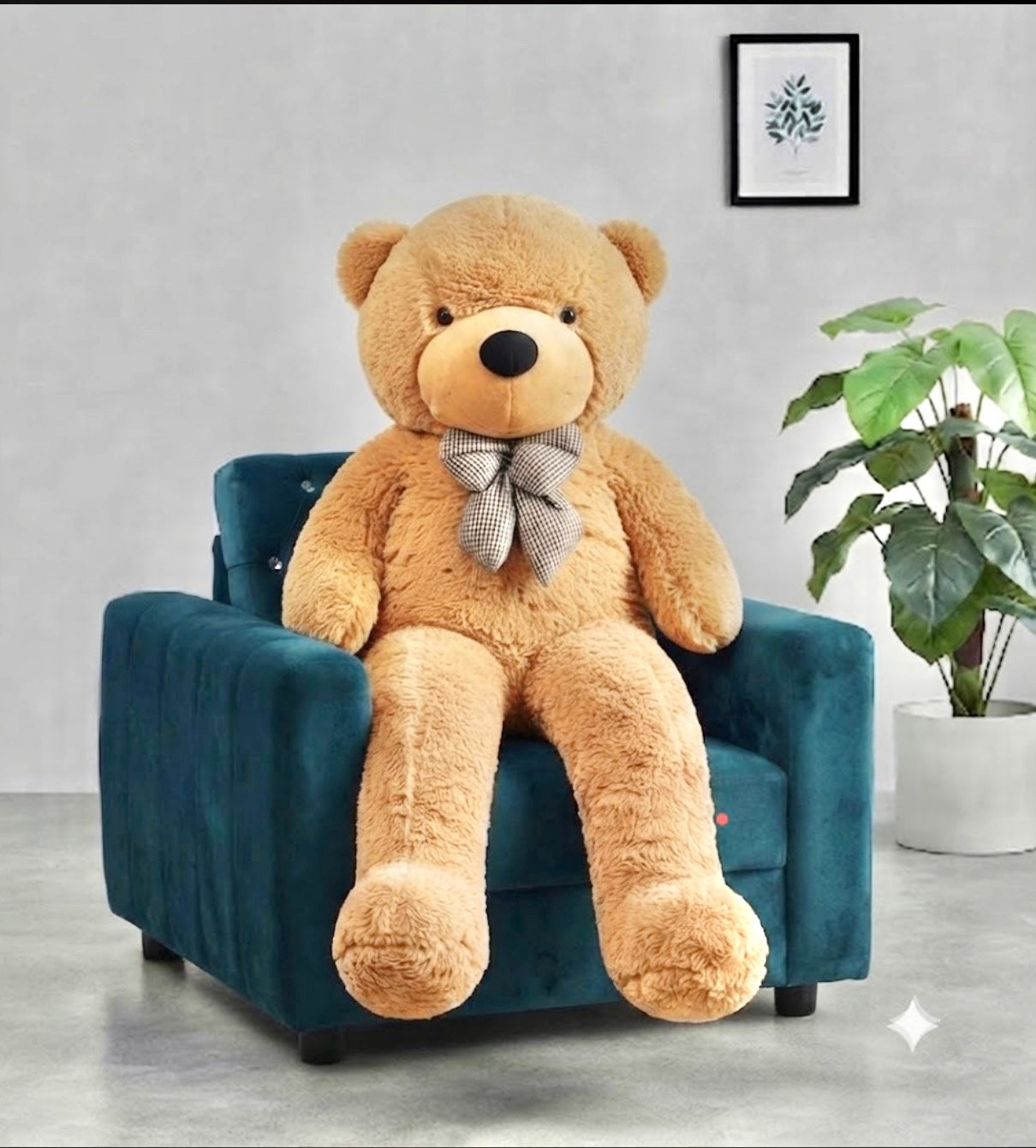 6 Ft Imported Teddy Bear | Soft Plush Stuffed Animal Toy