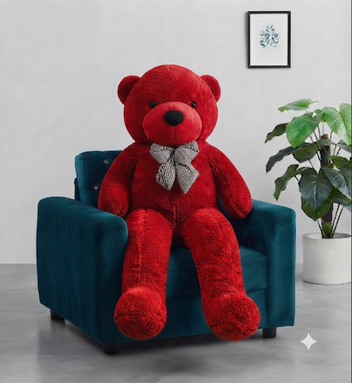 6 Ft Imported Teddy Bear | Soft Plush Stuffed Animal Toy
