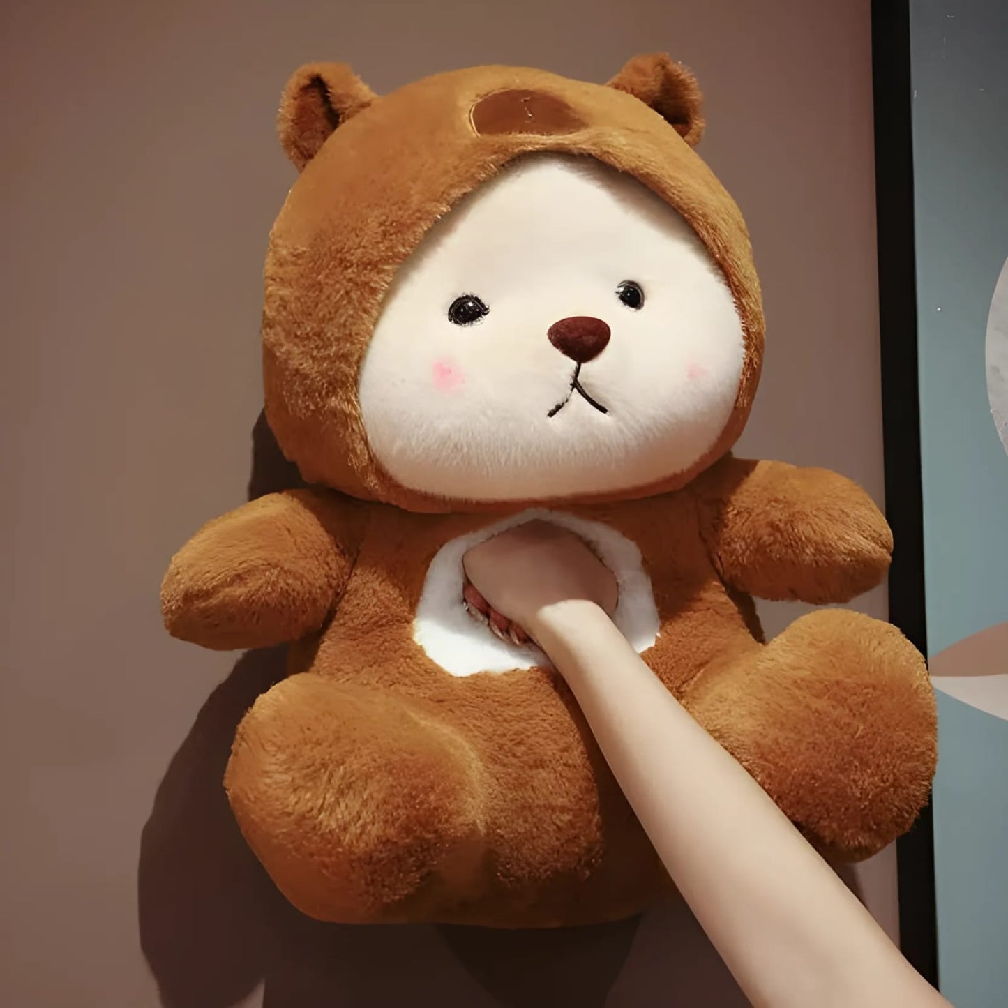 Brown Hoodie Teddy Bear