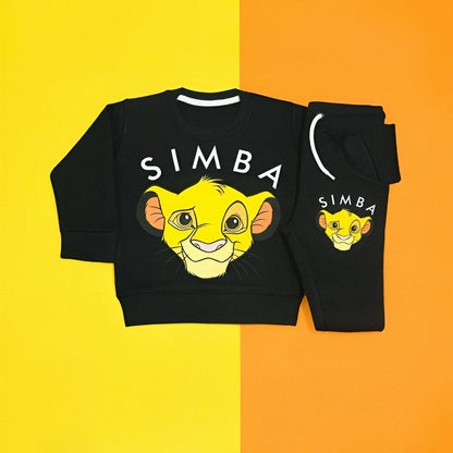 Simba Black Tracksuit for Kids